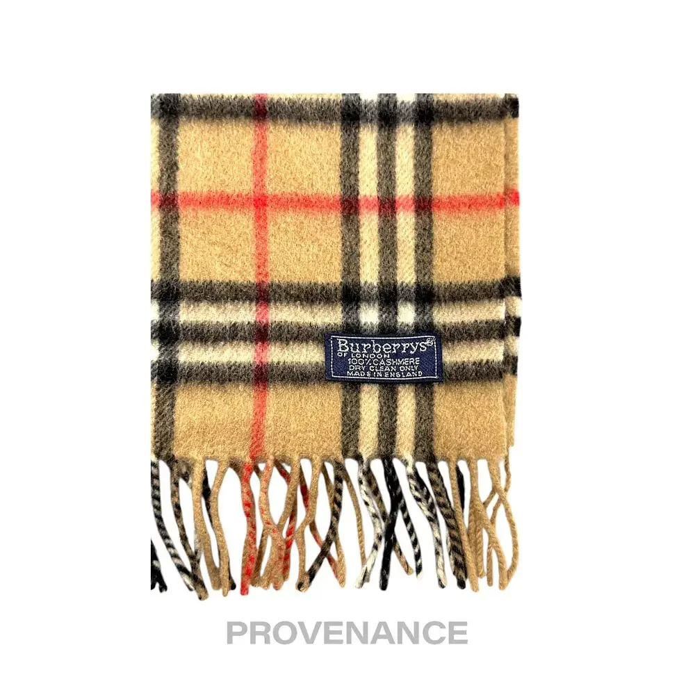 🔴 Burberry Scarf - Nova Check Cashmere